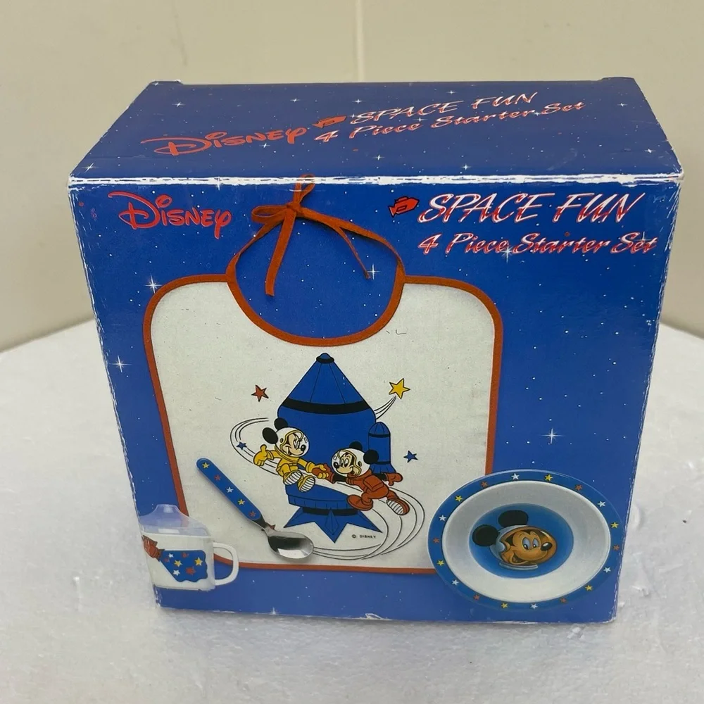 Vintage Disney Space Fun 4 Piece Starter Set
